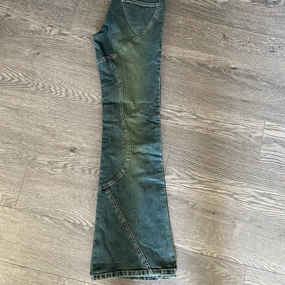 Jacob Jr Sz 12 Girls Riding Chaps Style Jeans Flares/Bell Bottoms - Picture 4 of 5